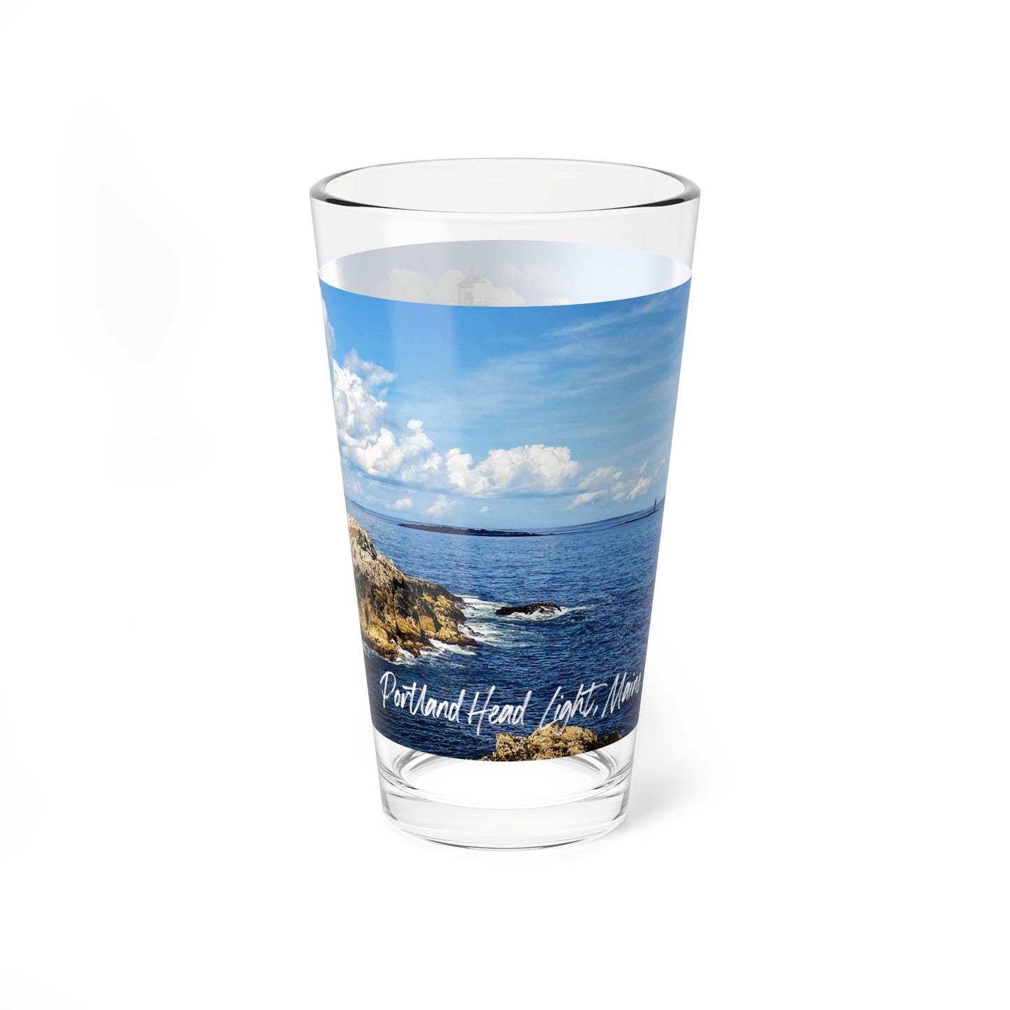 Portland Head Light, Maine - 16oz Pint Glass