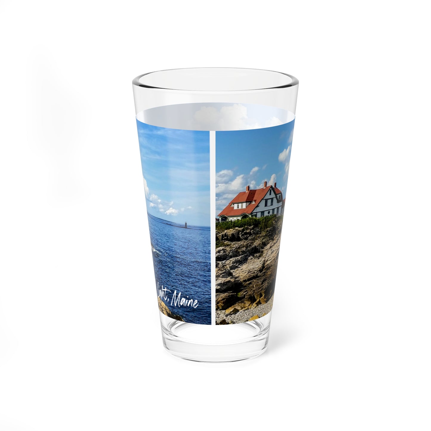 Portland Head Light, Maine - 16oz Pint Glass