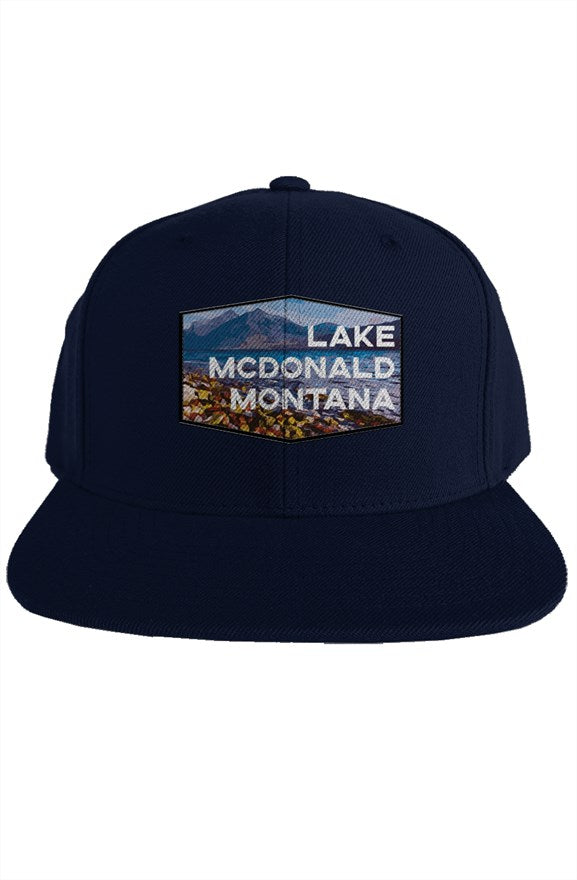 Lake McDonald - Premium Snapback Hat