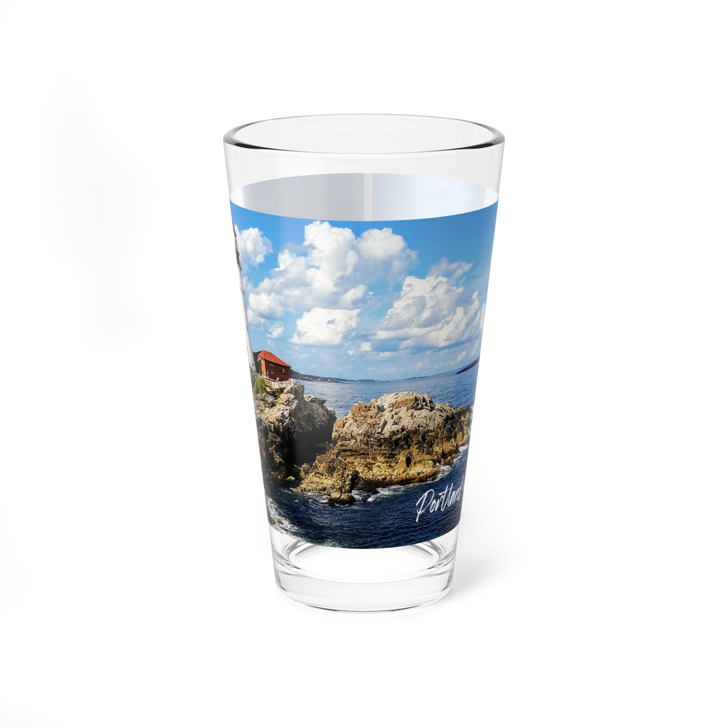 Portland Head Light, Maine - 16oz Pint Glass