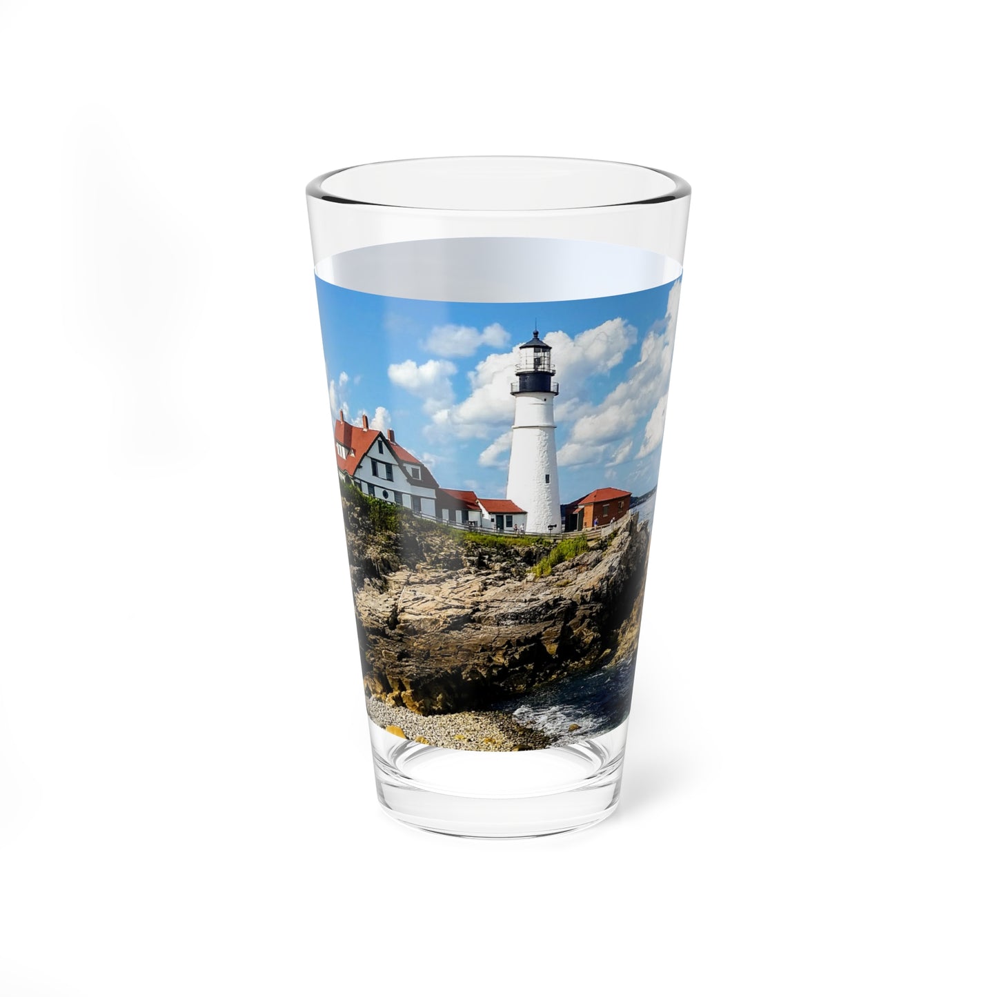 Portland Head Light, Maine - 16oz Pint Glass