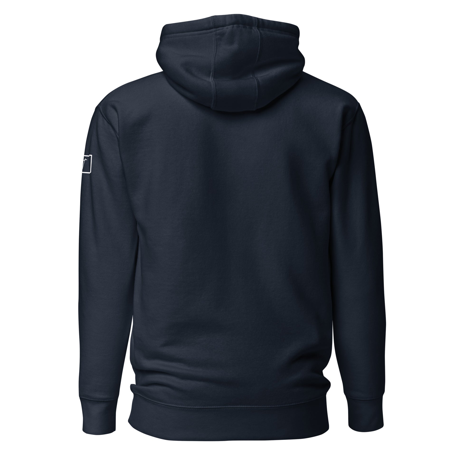 Back view of Avalanche Lake in Glacier National Park Montana Navy Sweatshirt from Park Attire