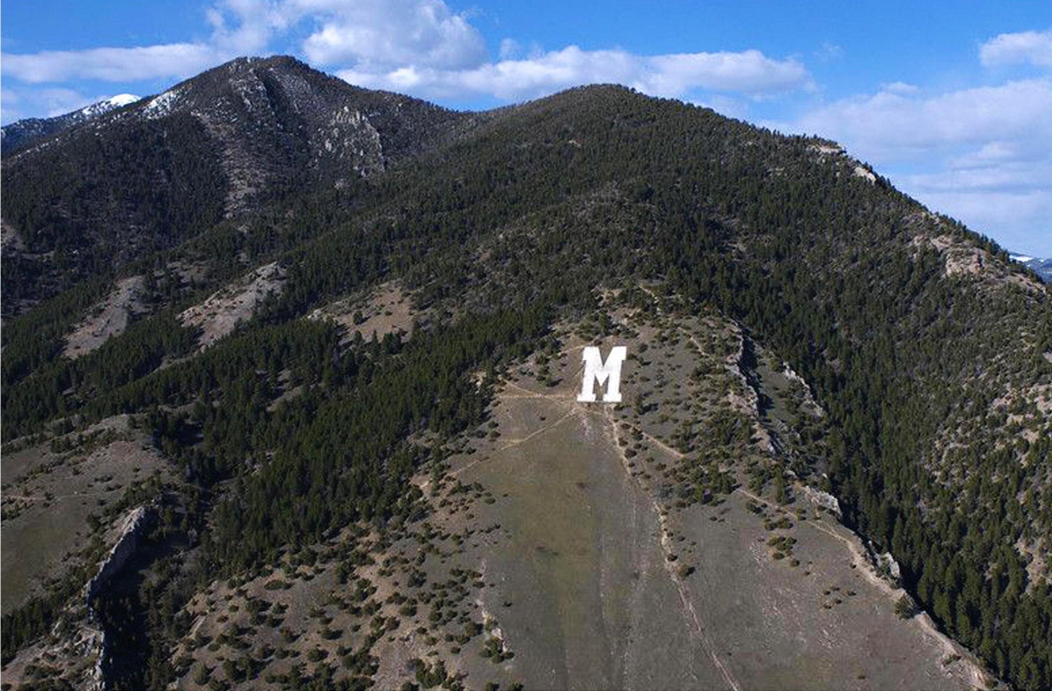 College M Trail in Custer Gallatin National Park in Bozeman Montana