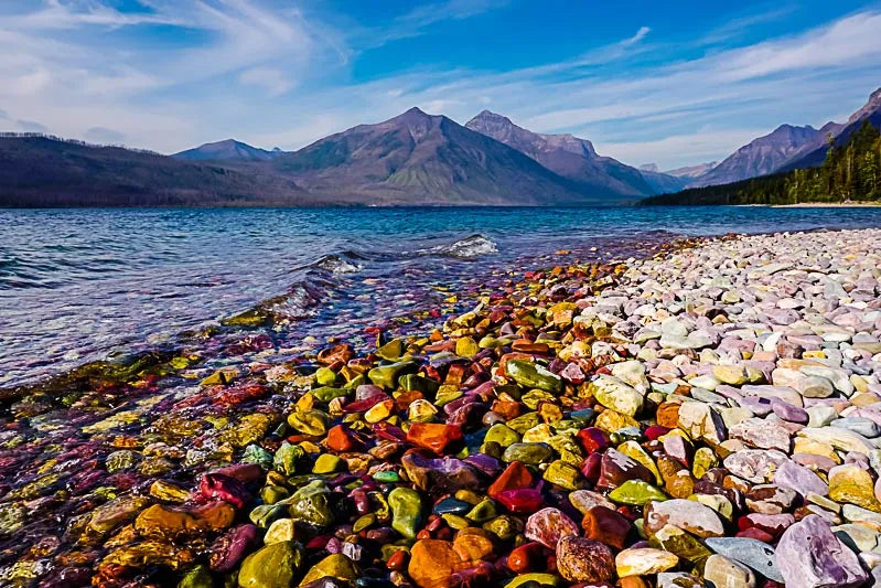 Lake McDonald in Glacier National Park Montana
