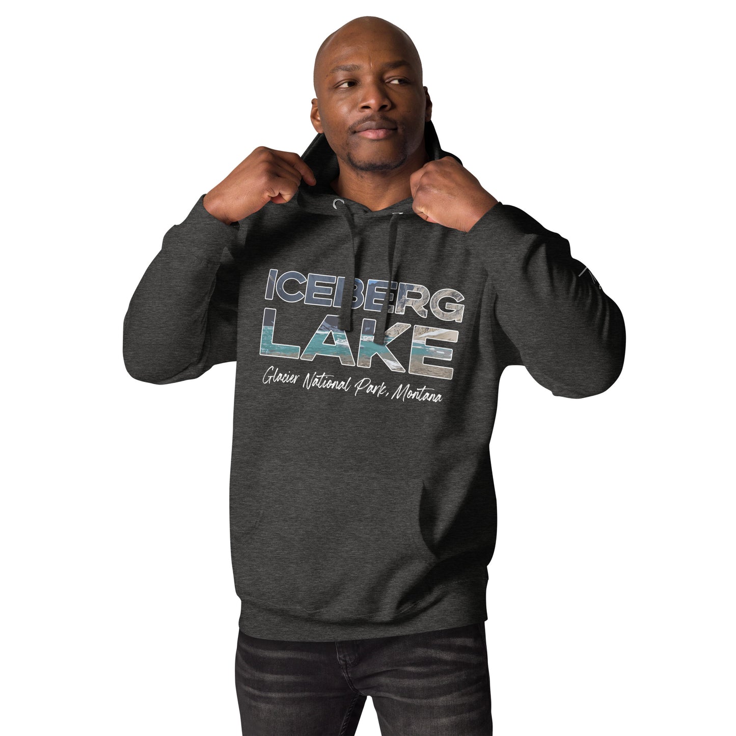 Iceberg Lake, Montana - Unisex Hoodie