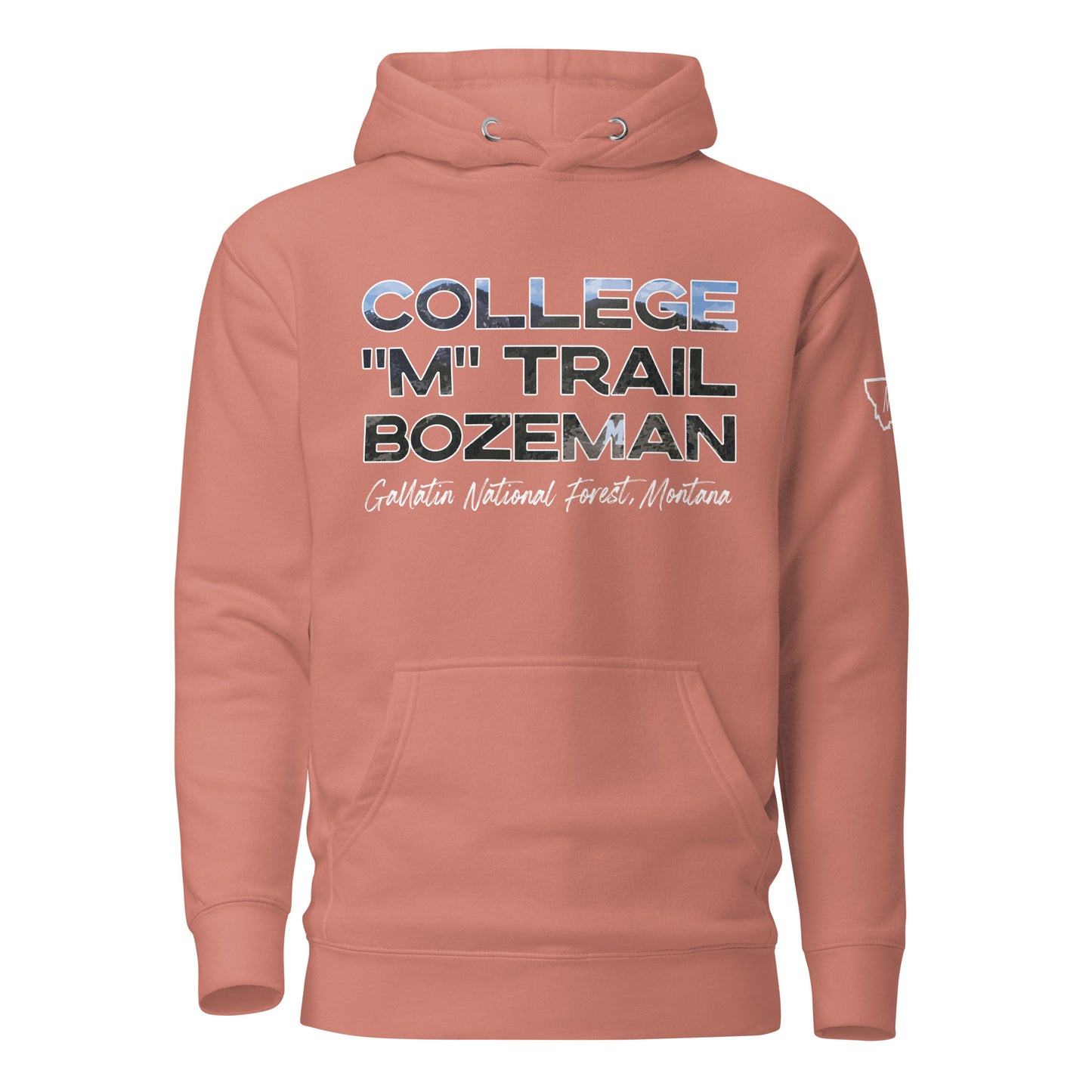 College "M" Trail - Bozeman, Montana - Unisex Hoodie