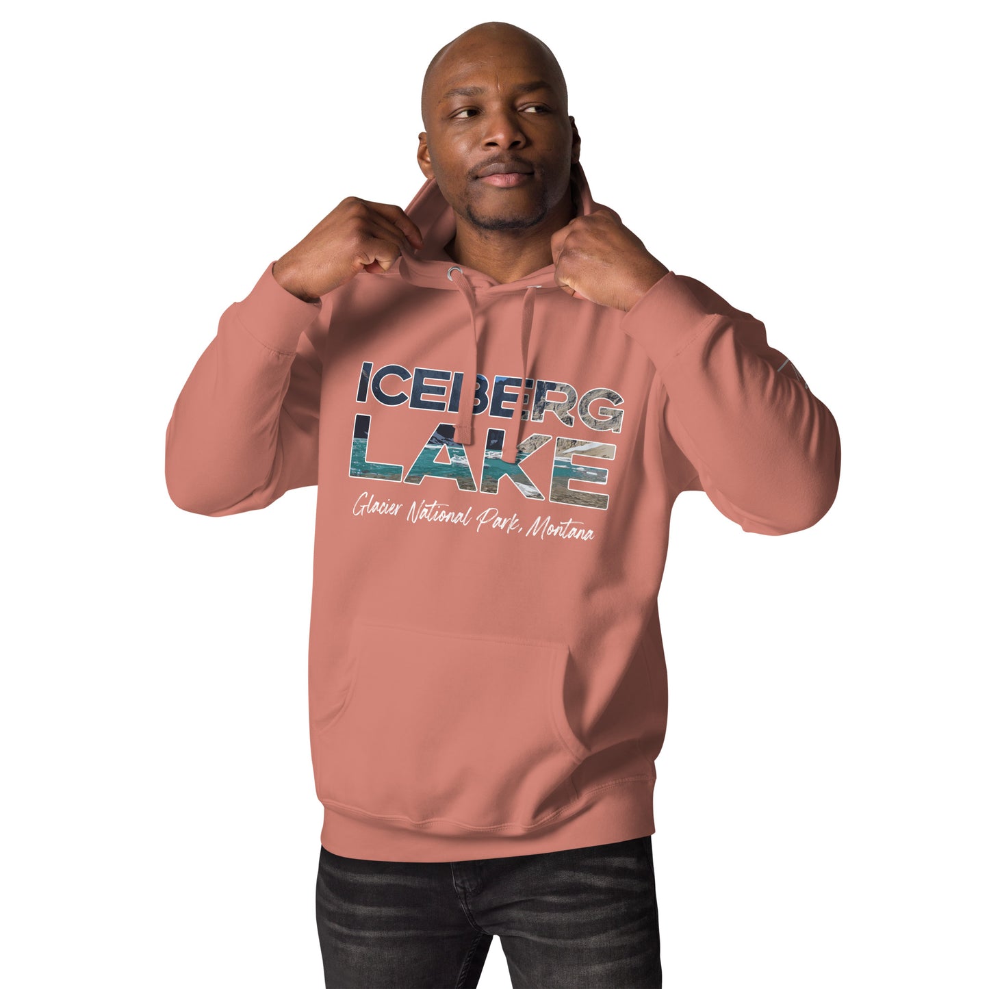 Iceberg Lake, Montana - Unisex Hoodie