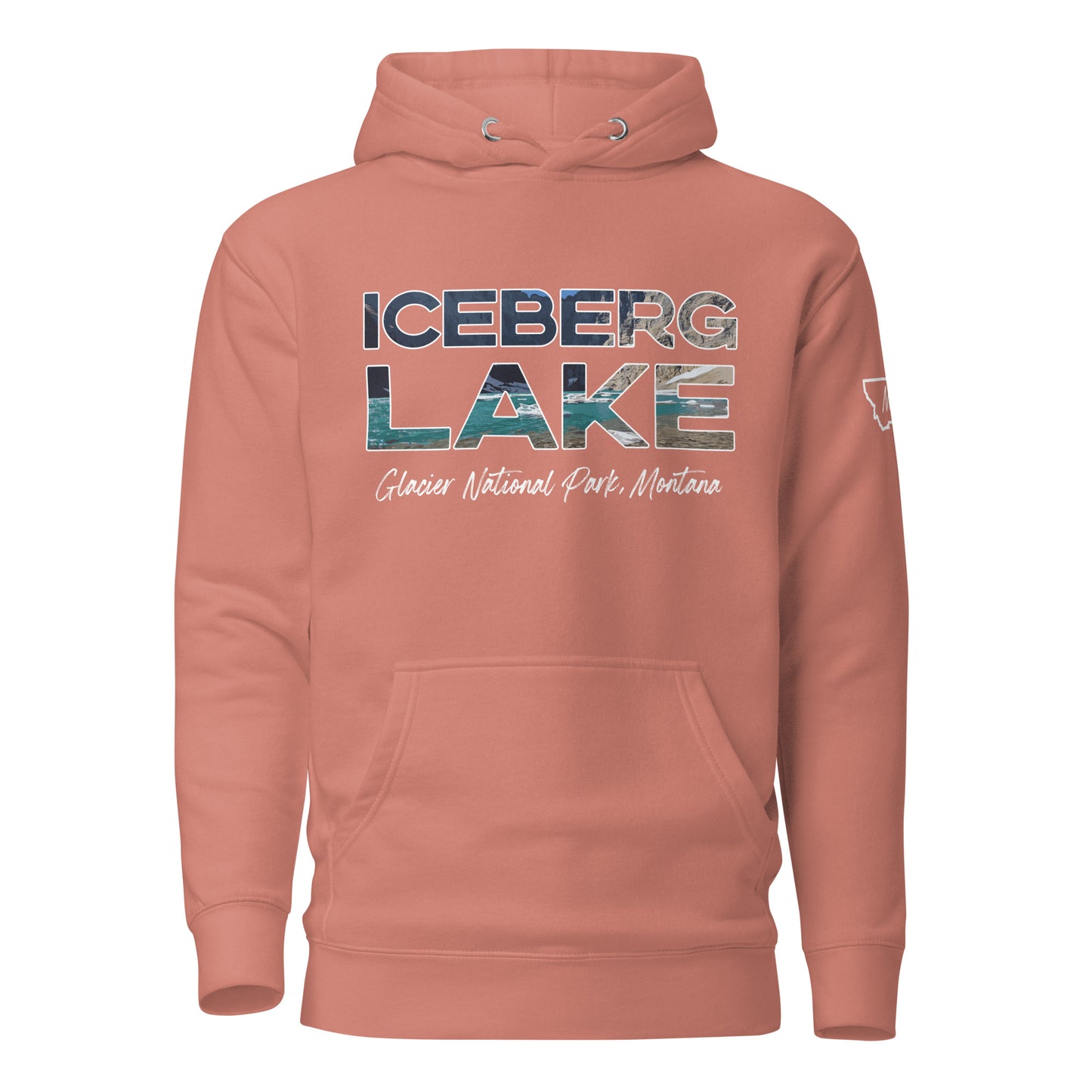 Iceberg Lake, Montana - Unisex Hoodie