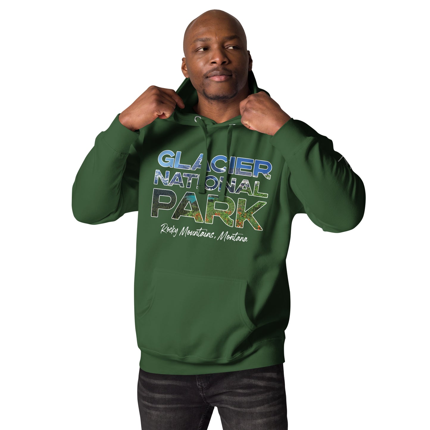 Glacier National Park, Montana - Unisex Hoodie
