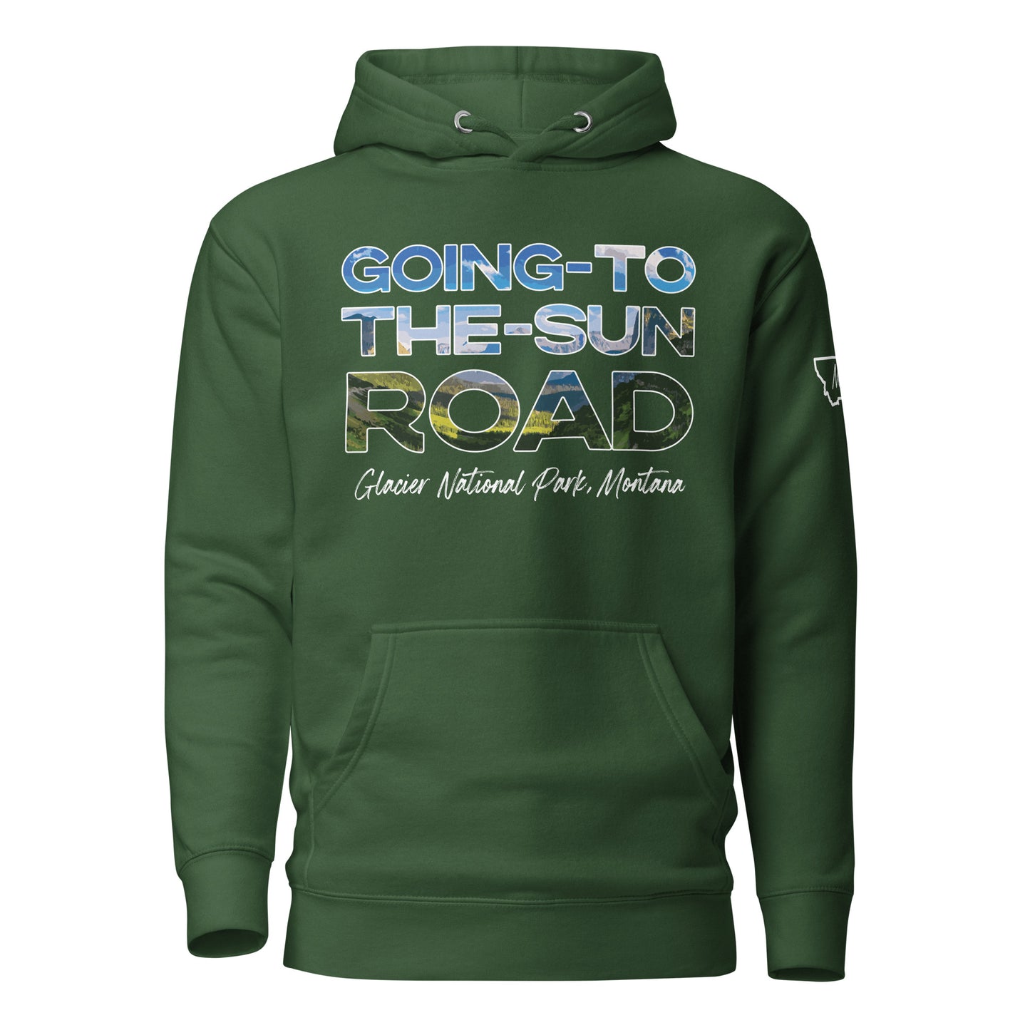 Going-to-the-Sun Road, Montana - Unisex Hoodie