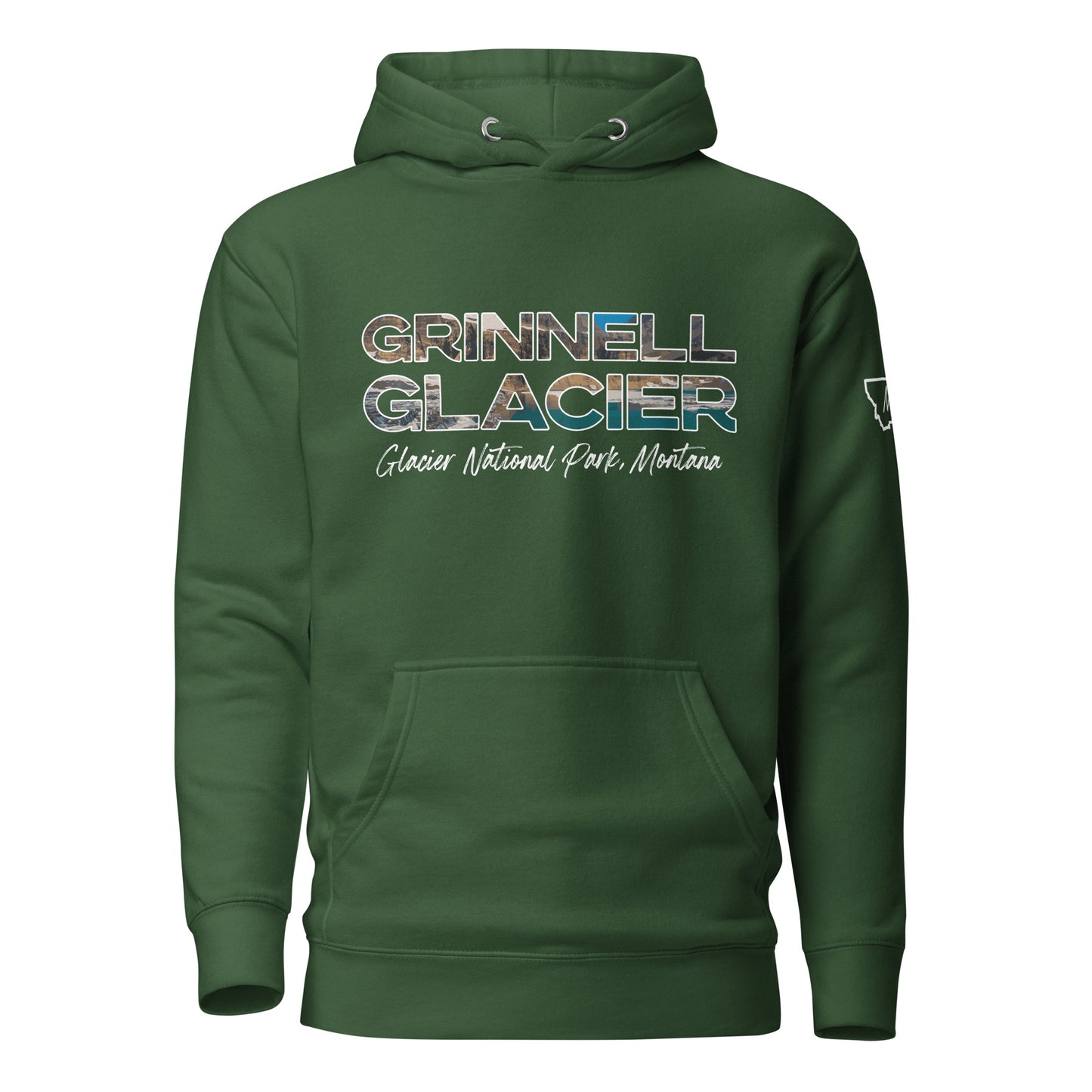 Grinnell Glacier, Montana - Unisex Hoodie