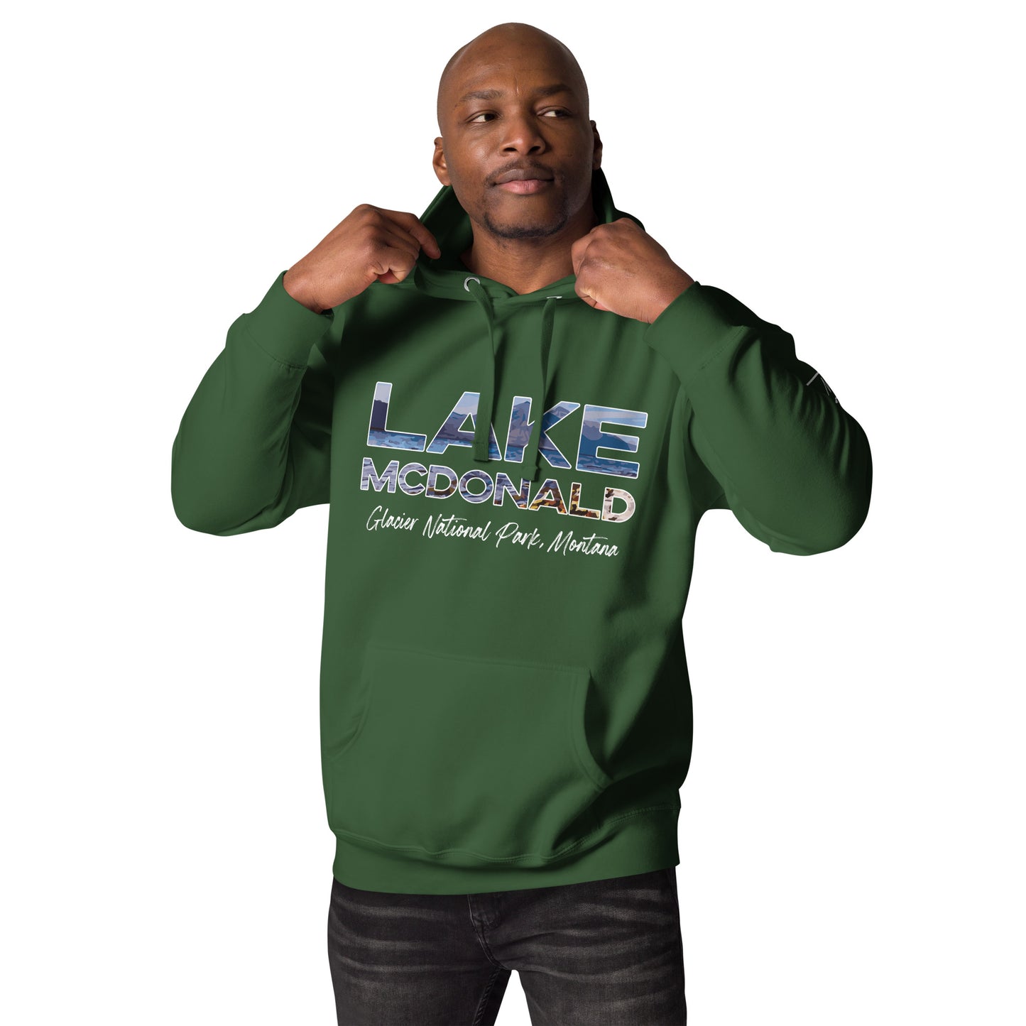Lake McDonald, Montana - Unisex Hoodie
