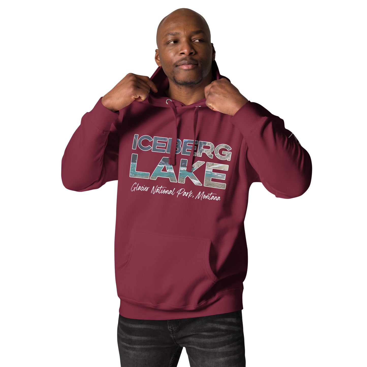 Iceberg Lake, Montana - Unisex Hoodie