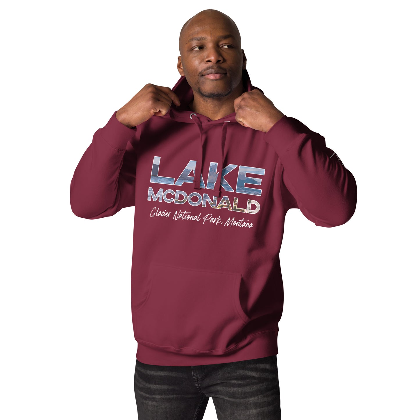 Lake McDonald, Montana - Unisex Hoodie