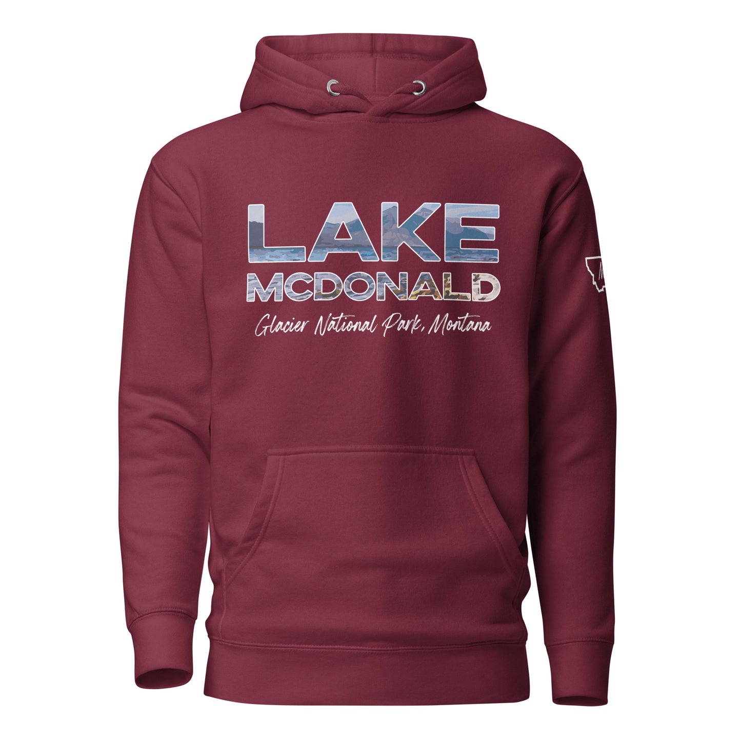 Lake McDonald, Montana - Unisex Hoodie