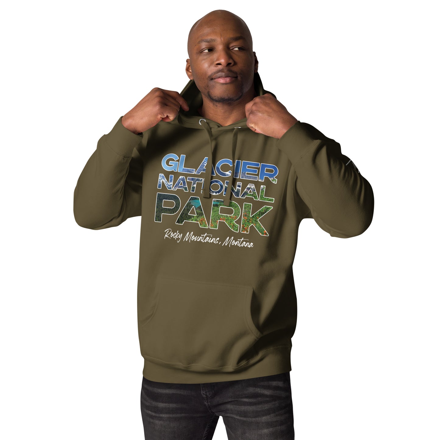 Glacier National Park, Montana - Unisex Hoodie