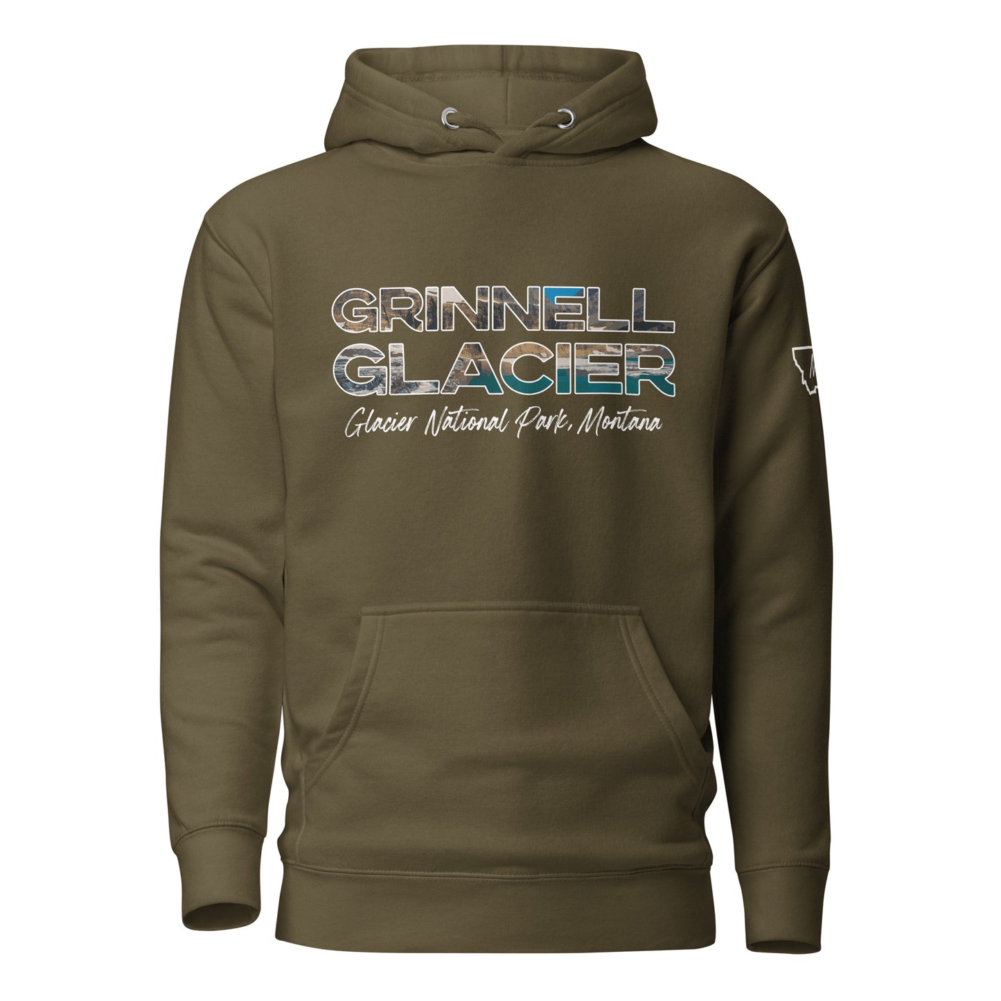 Grinnell Glacier, Montana - Unisex Hoodie