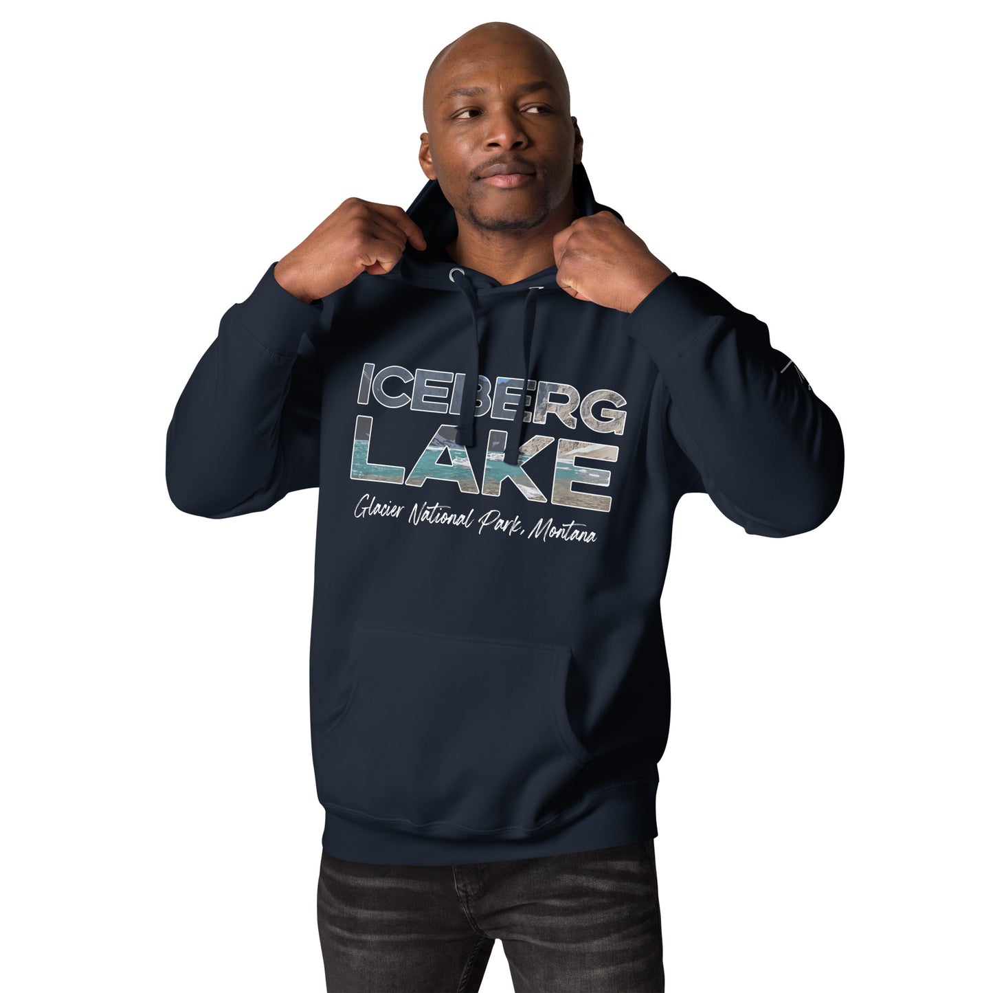 Iceberg Lake, Montana - Unisex Hoodie