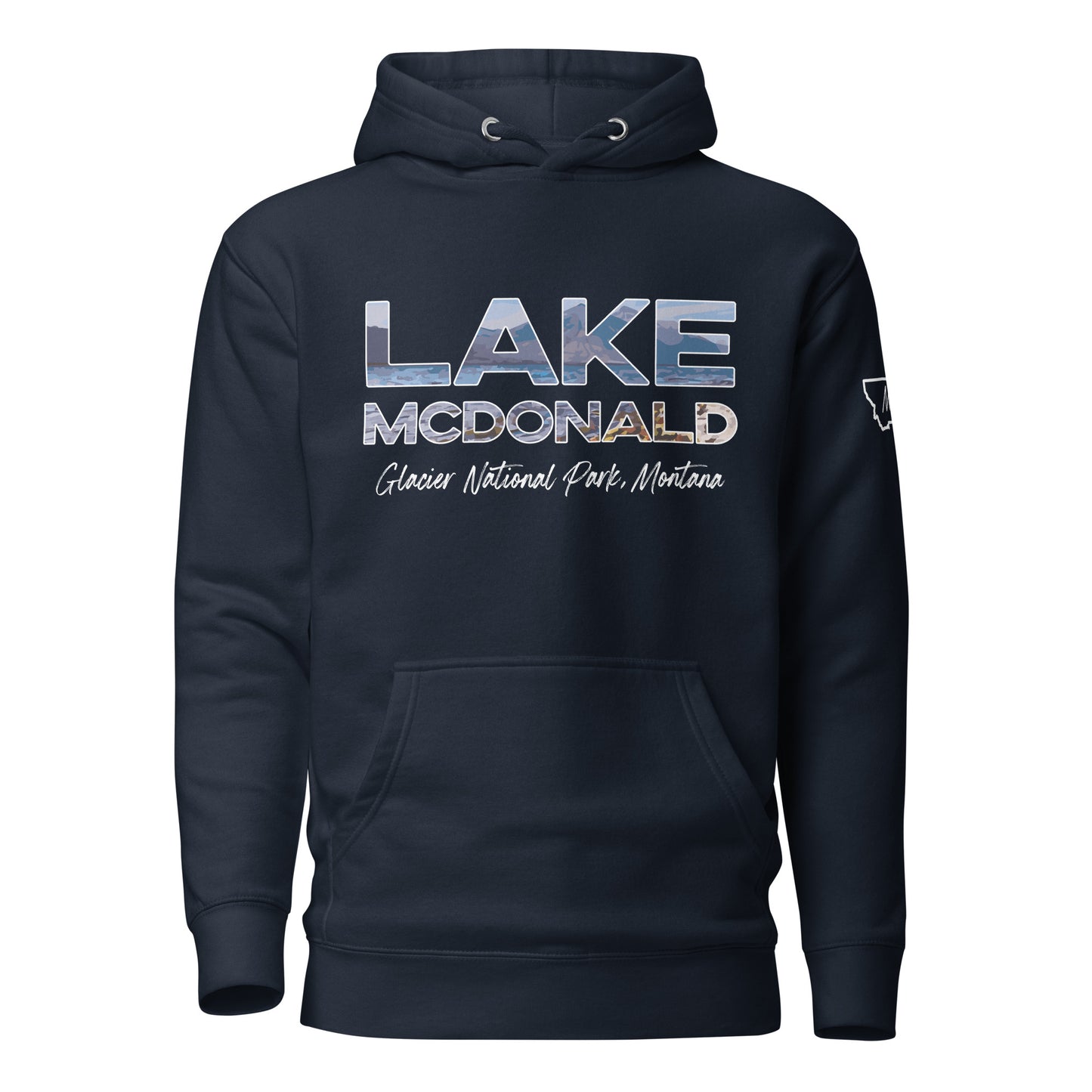 Lake McDonald, Montana - Unisex Hoodie