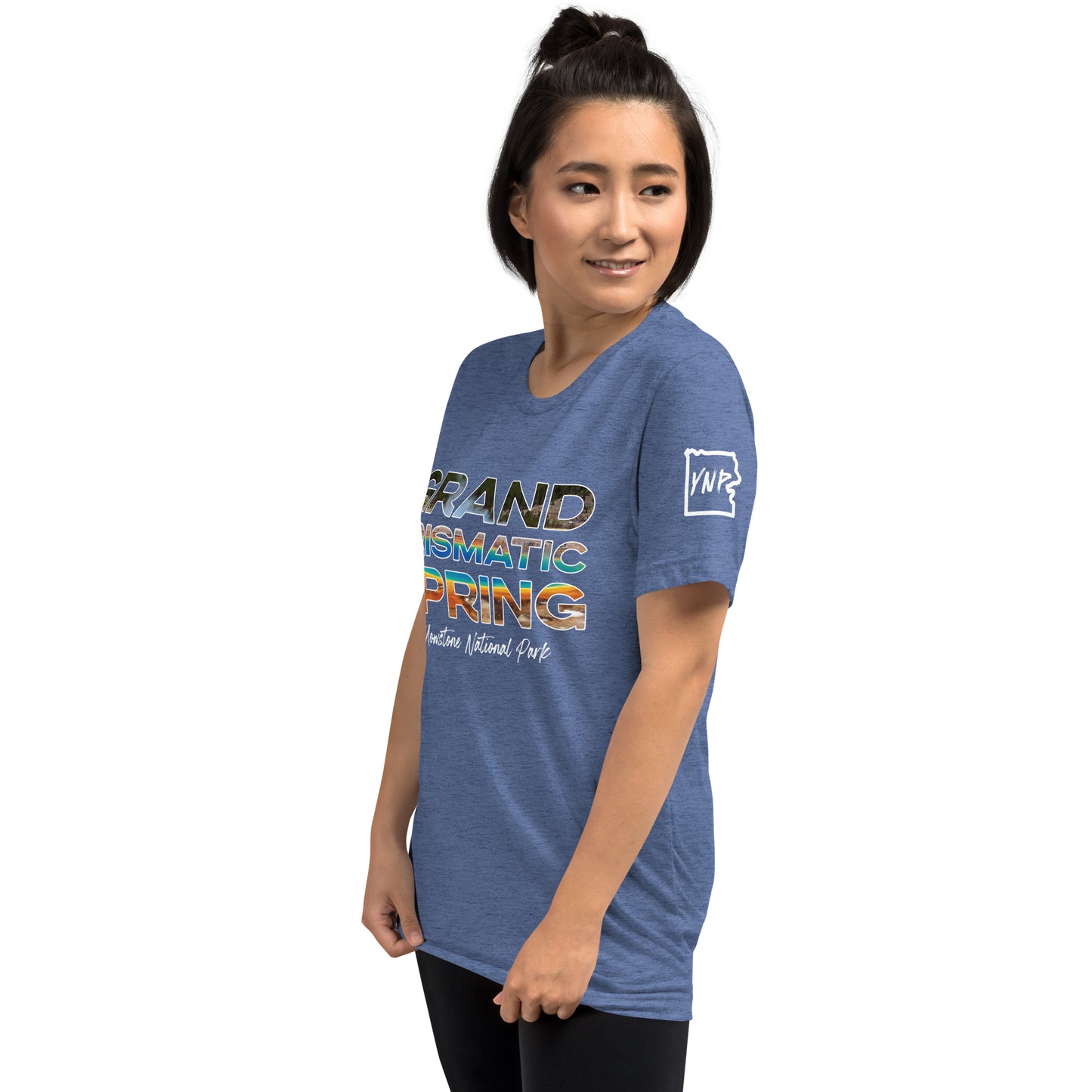 Grand Prismatic Spring - Tri-Blend T-Shirt