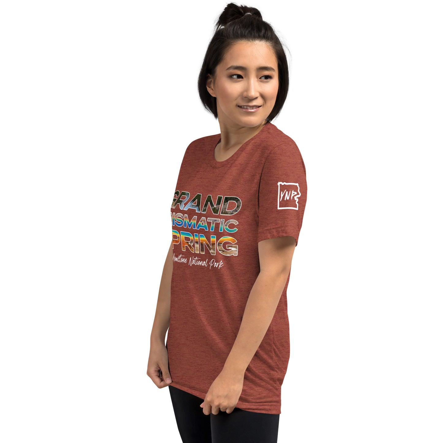 Grand Prismatic Spring - Tri-Blend T-Shirt