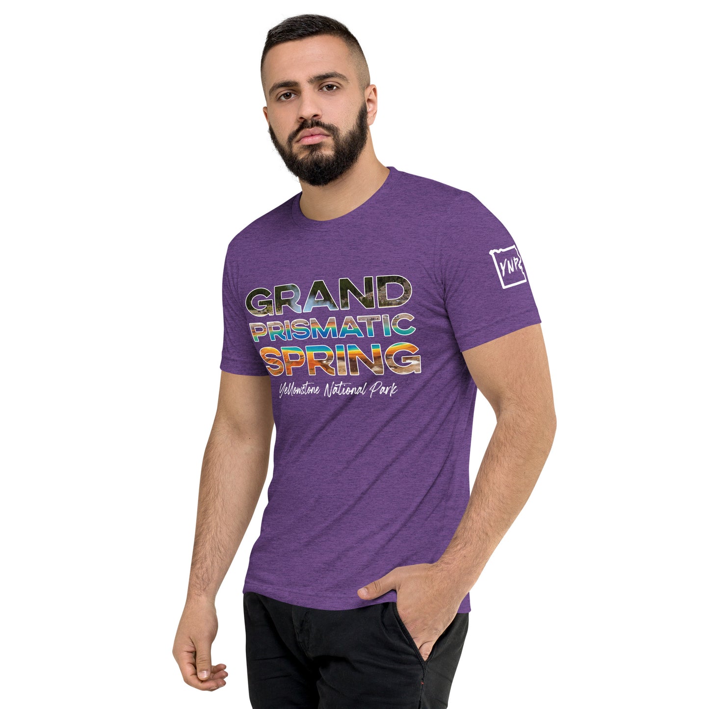 Grand Prismatic Spring - Tri-Blend T-Shirt
