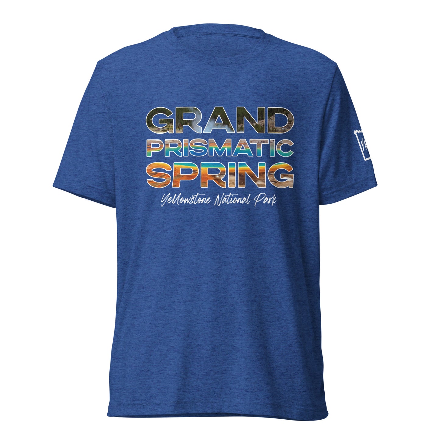 Grand Prismatic Spring - Tri-Blend T-Shirt