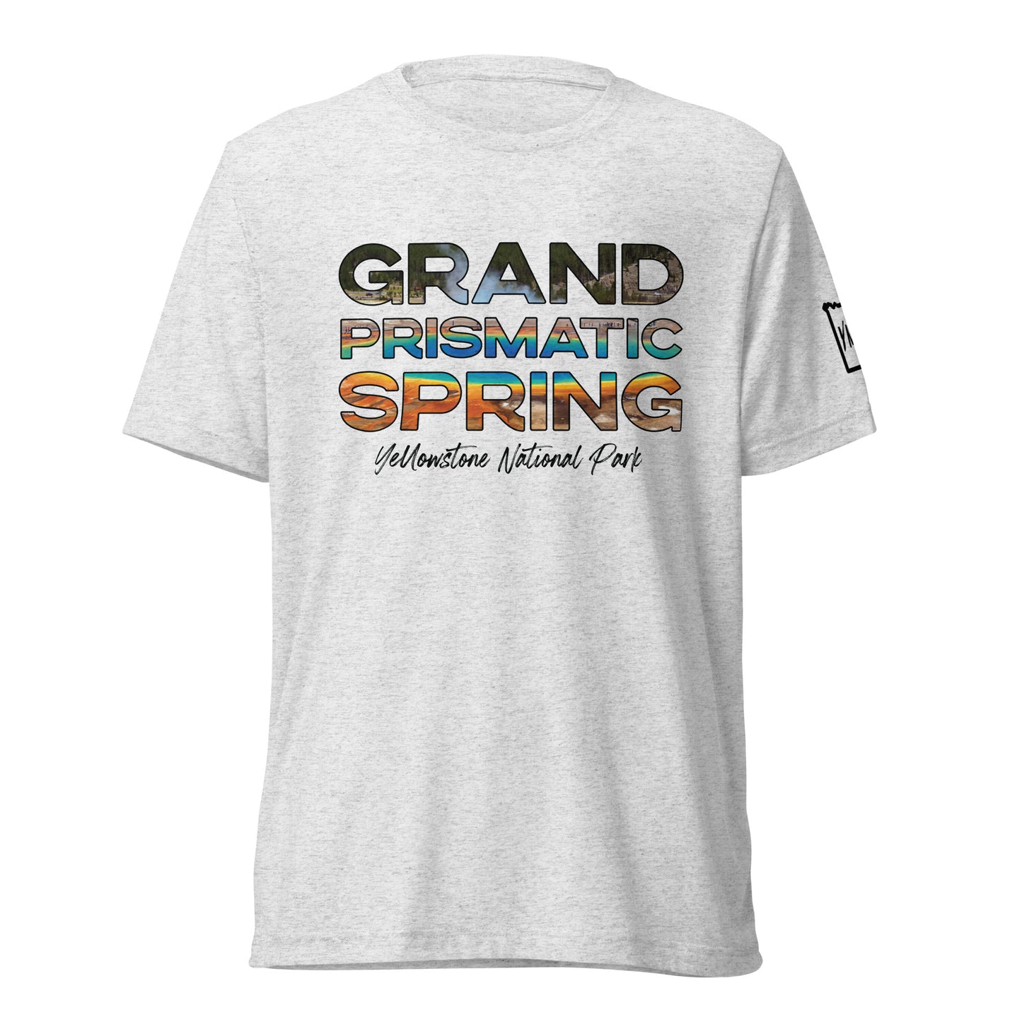 Grand Prismatic Spring - Tri-Blend T-Shirt