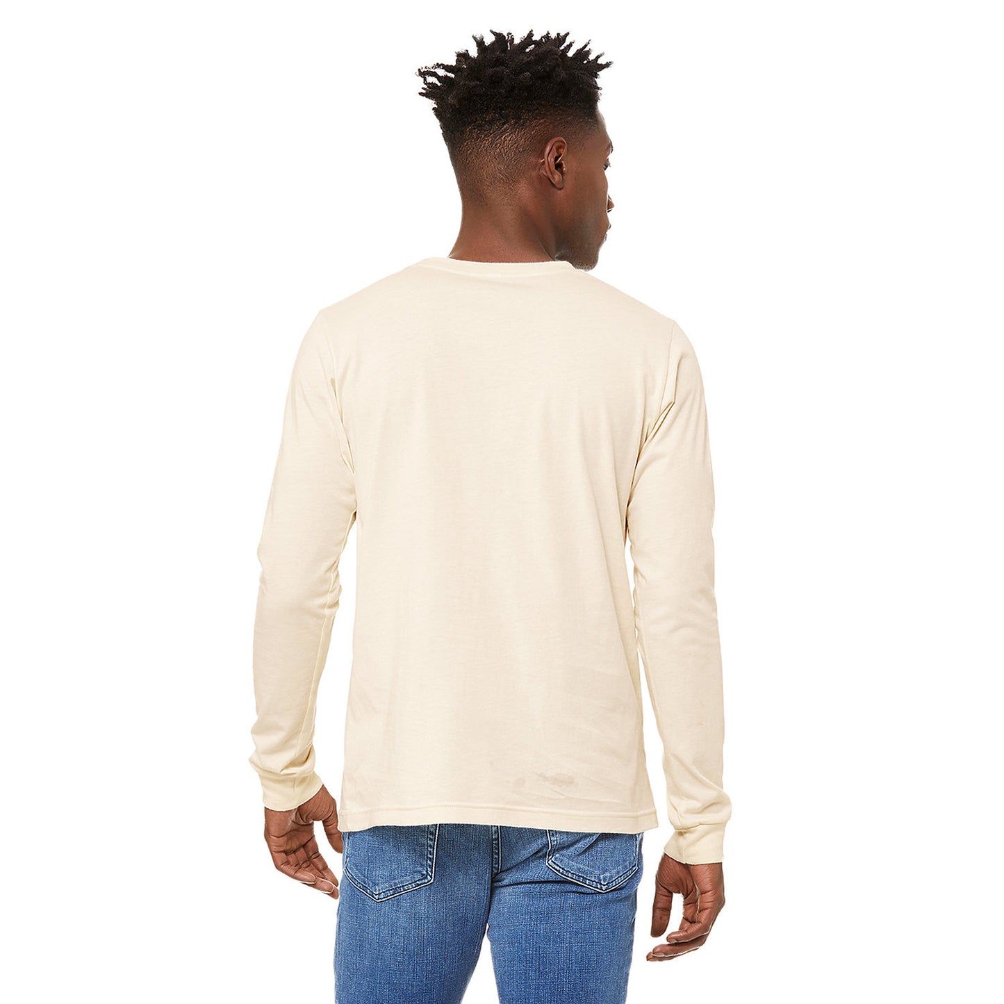 Back view of Montana in Streetwear Montana Natural Men's Long Sleeve Shirts from Park Attire