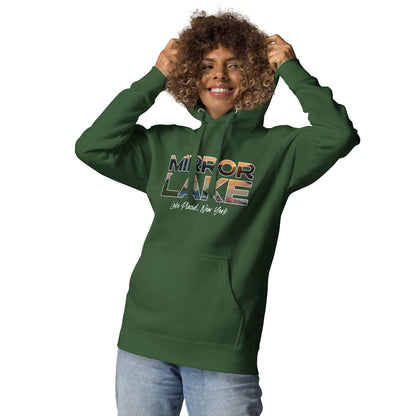 Mirror Lake, New York - Unisex Hoodie