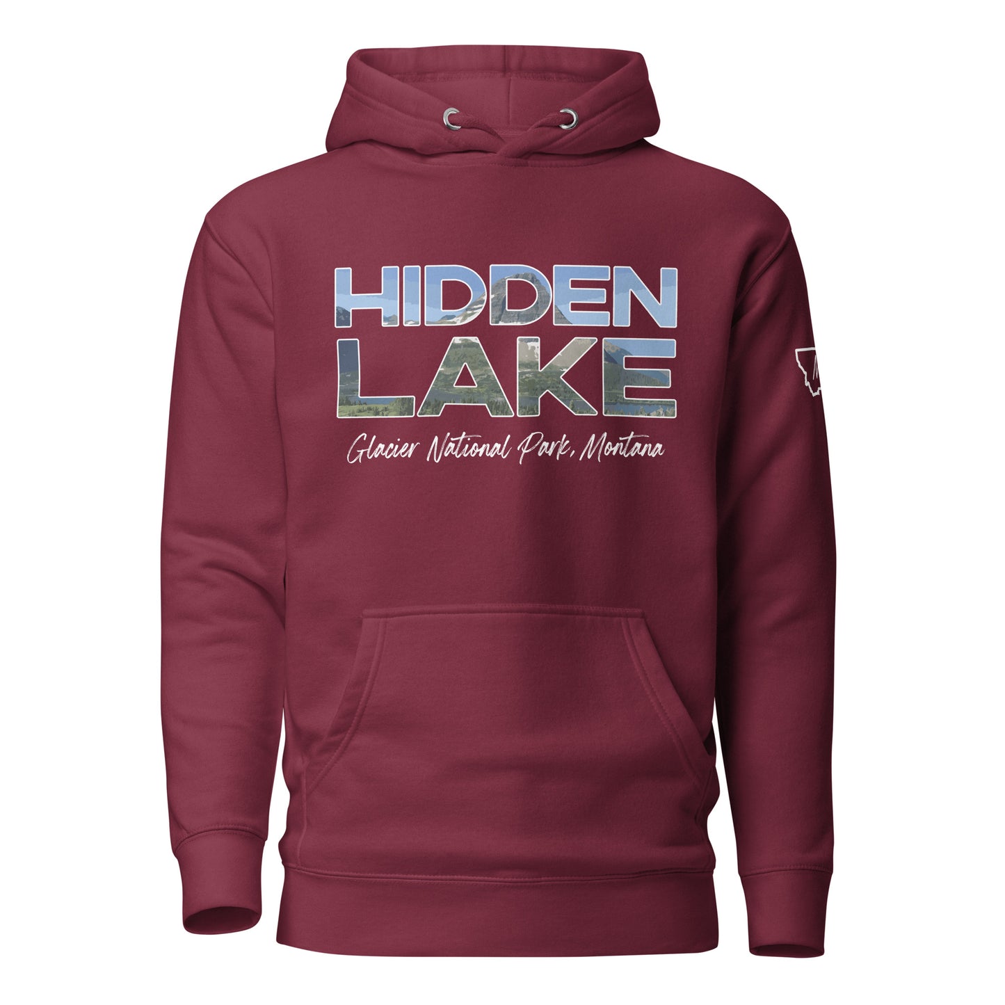 Hidden Lake, Montana - Unisex Hoodie