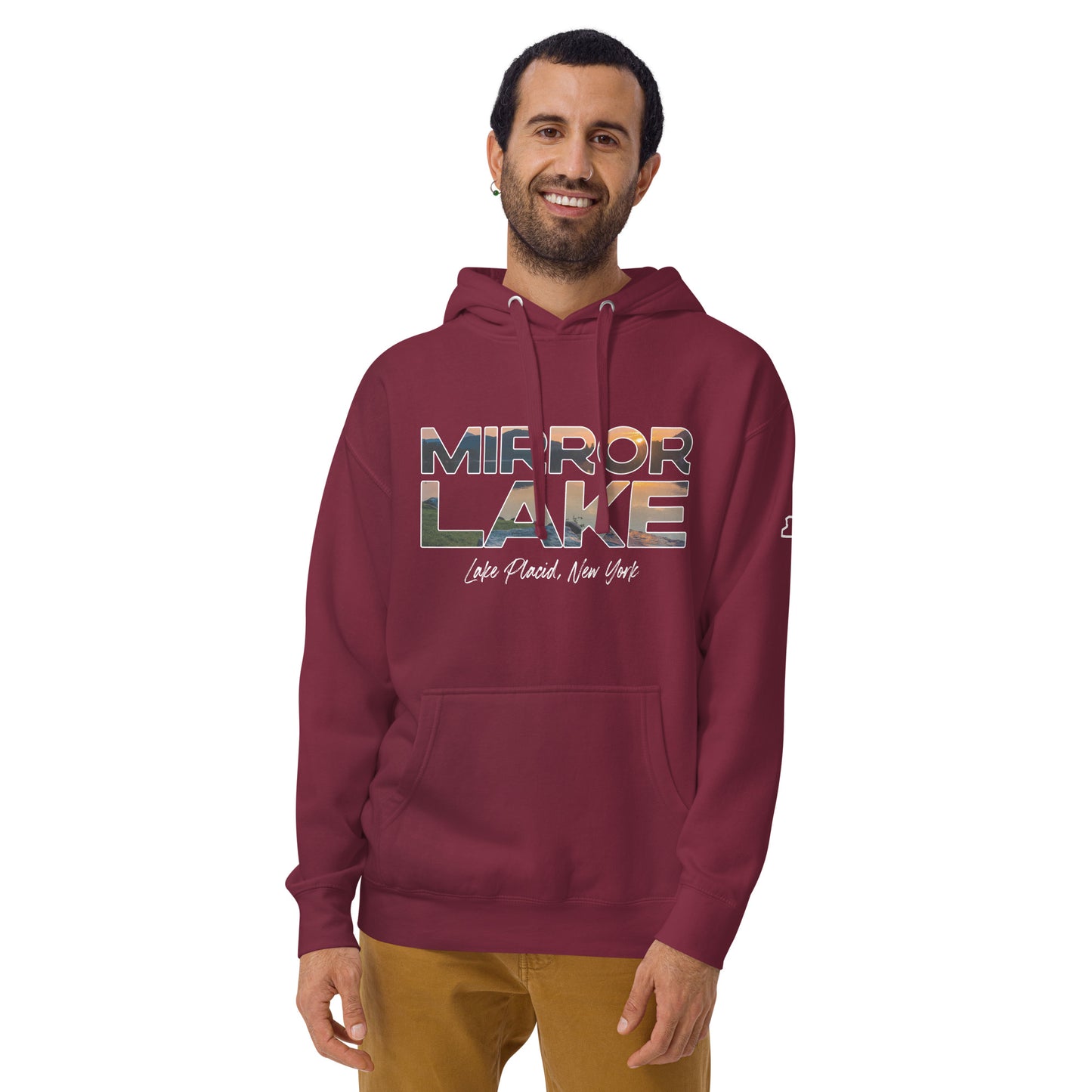 Mirror Lake, New York - Unisex Hoodie