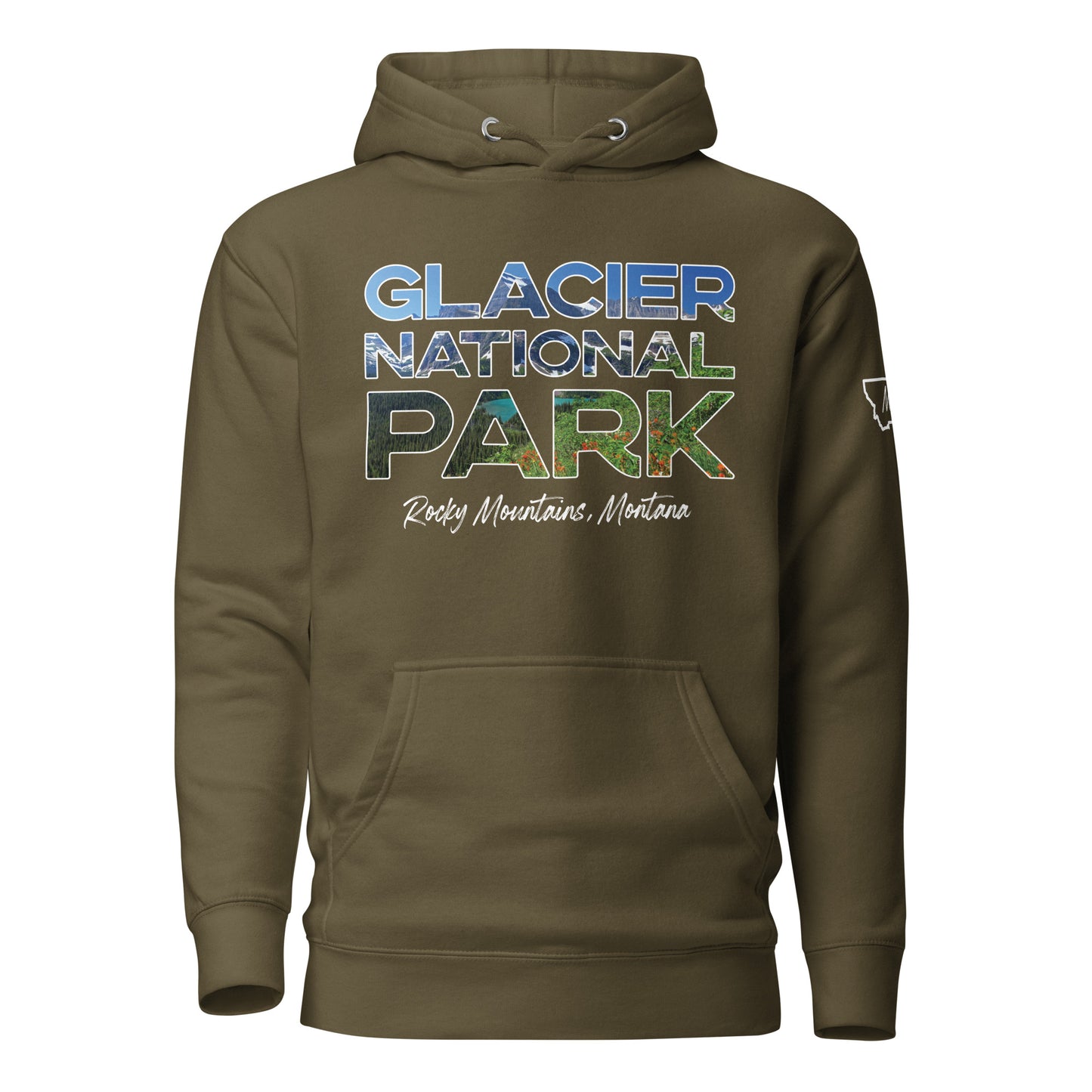 Glacier National Park, Montana - Unisex Hoodie