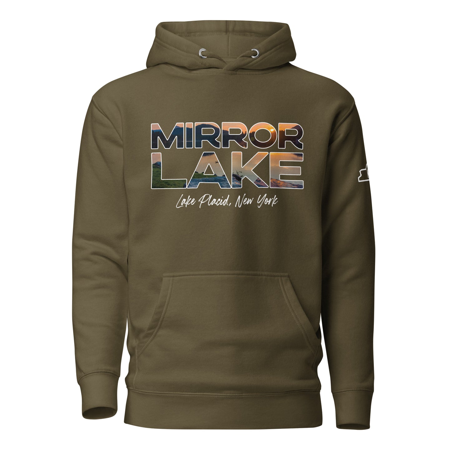 Mirror Lake, New York - Unisex Hoodie