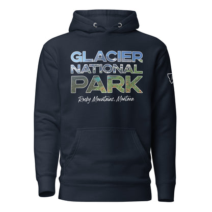 Glacier National Park, Montana - Unisex Hoodie