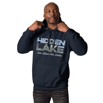 Hidden Lake, Montana - Unisex Hoodie