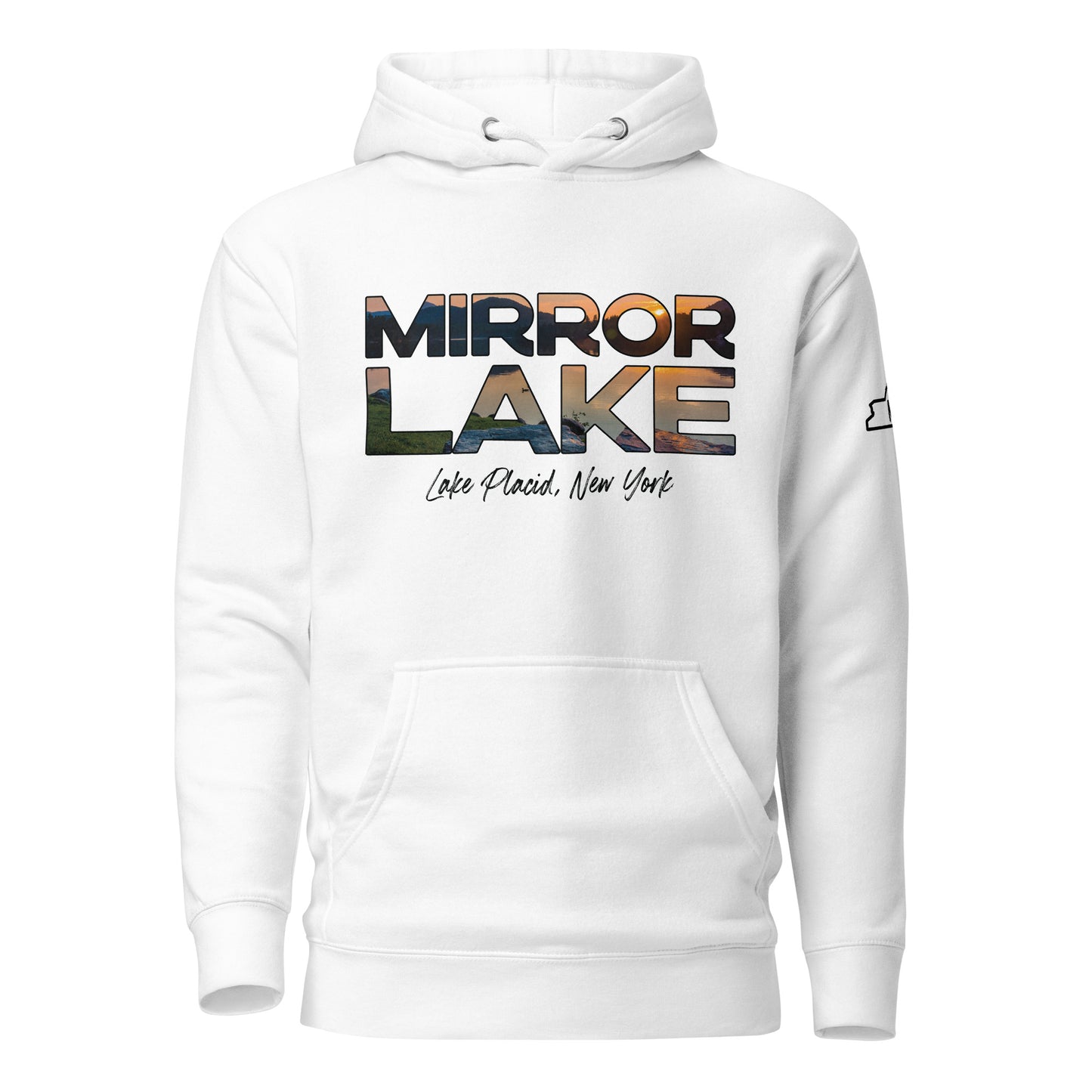 Mirror Lake, New York - Unisex Hoodie