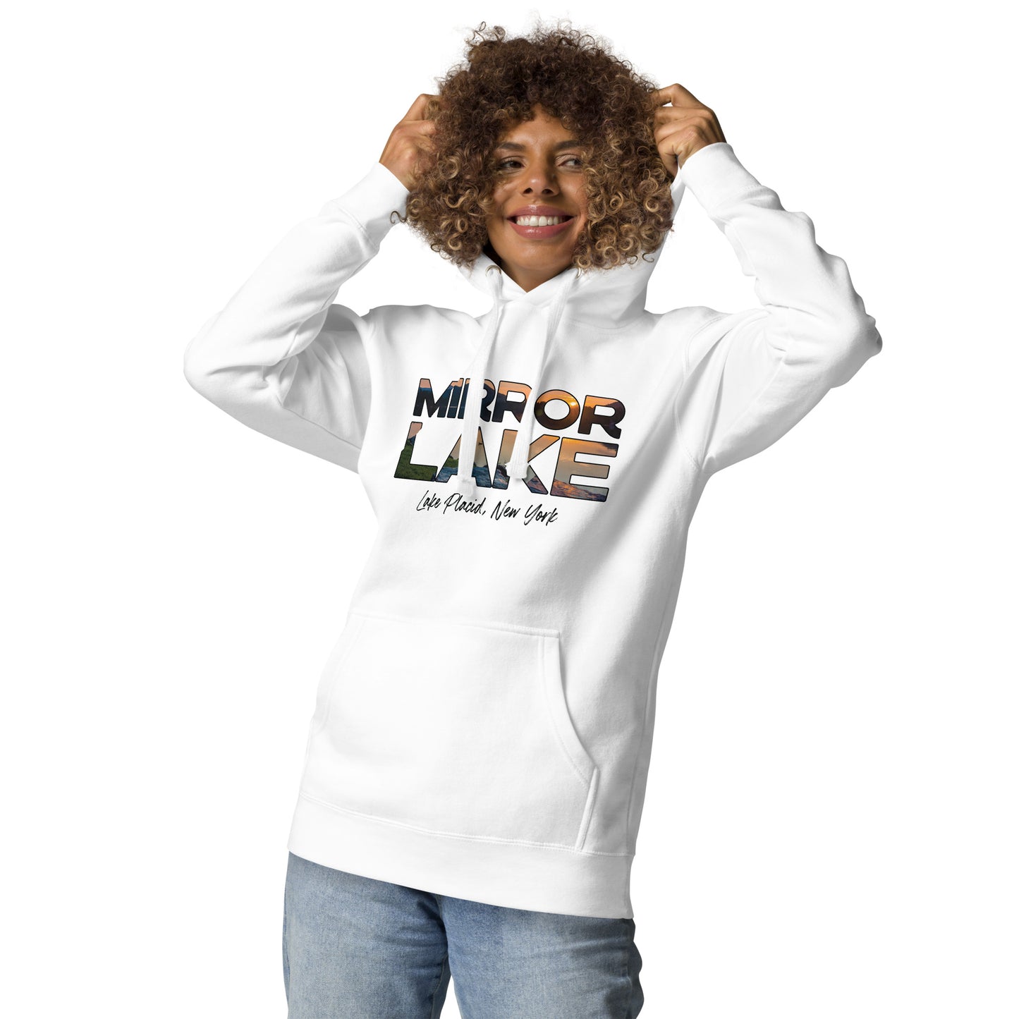 Mirror Lake, New York - Unisex Hoodie